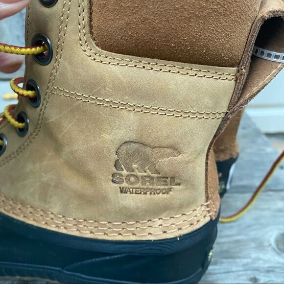 SOREL Kids' Cheyanne II Leather 200g Waterproof Winter Boots NWOT size 2 - Picture 10 of 11